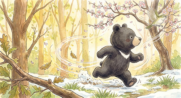 ドスドス走るクマ